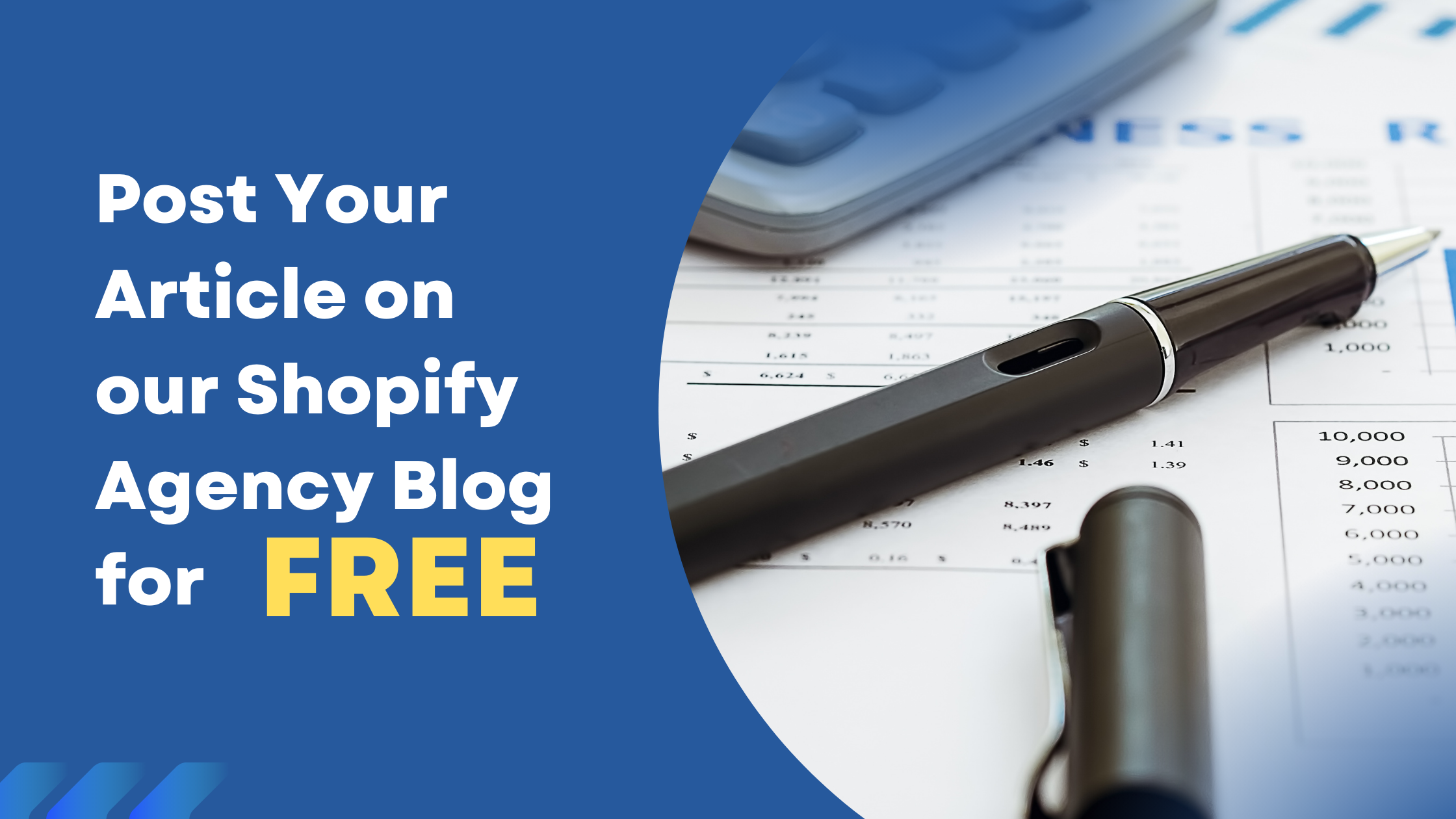 Free guest post on Shopify agency