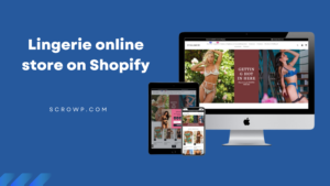 Lingerie online store on Shopify