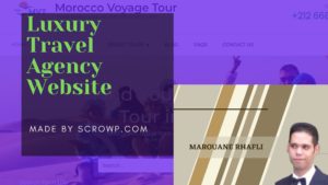 Luxury Travel Agency Website on WordPress