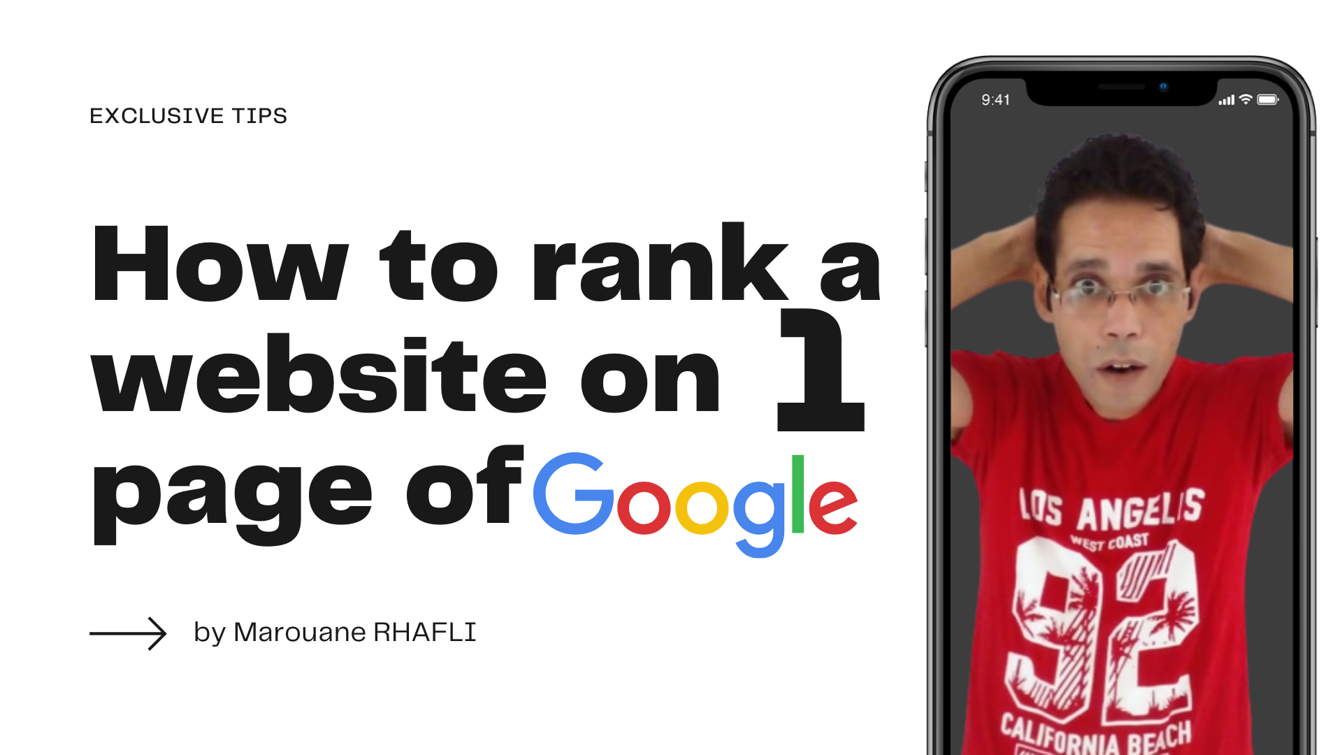 rank a website on first page of google