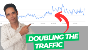 How we doubled the organic traffic for this client