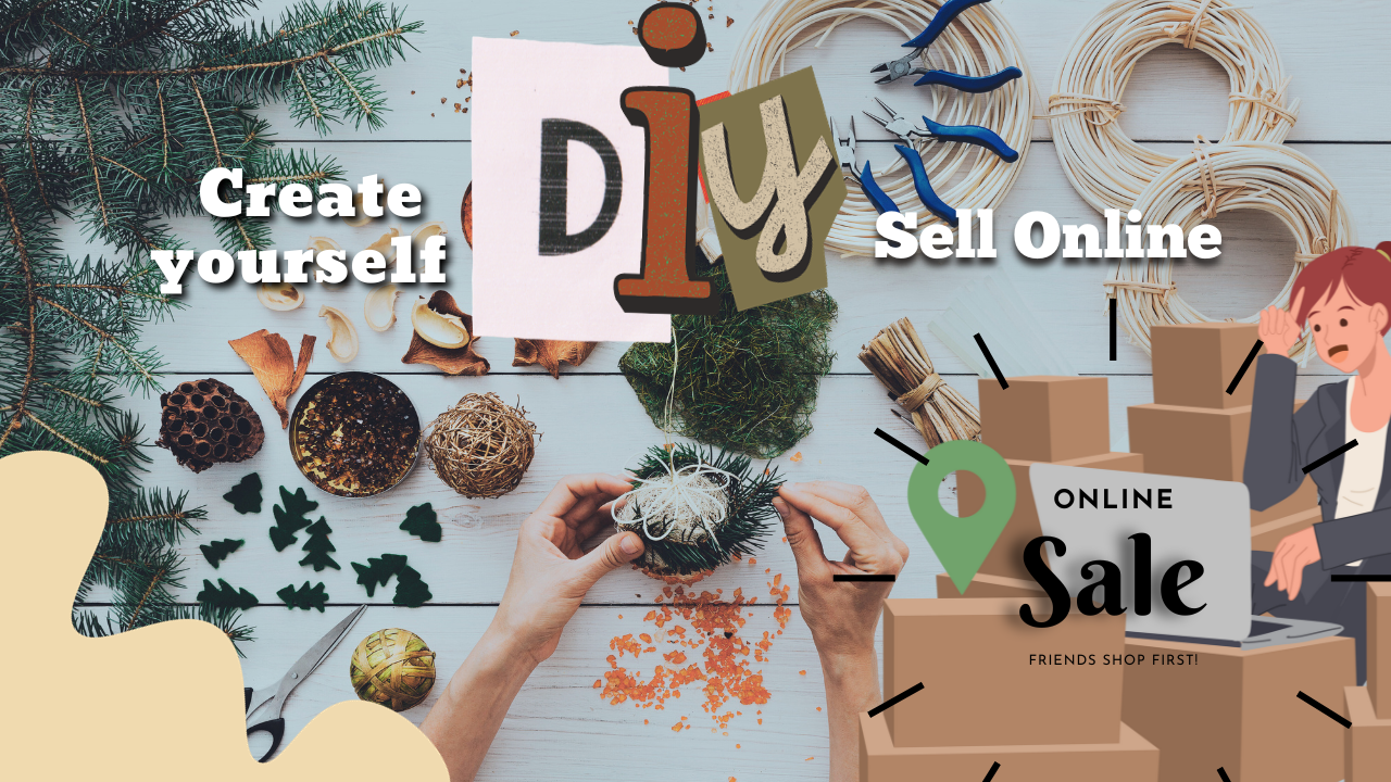 create yourself and sell online