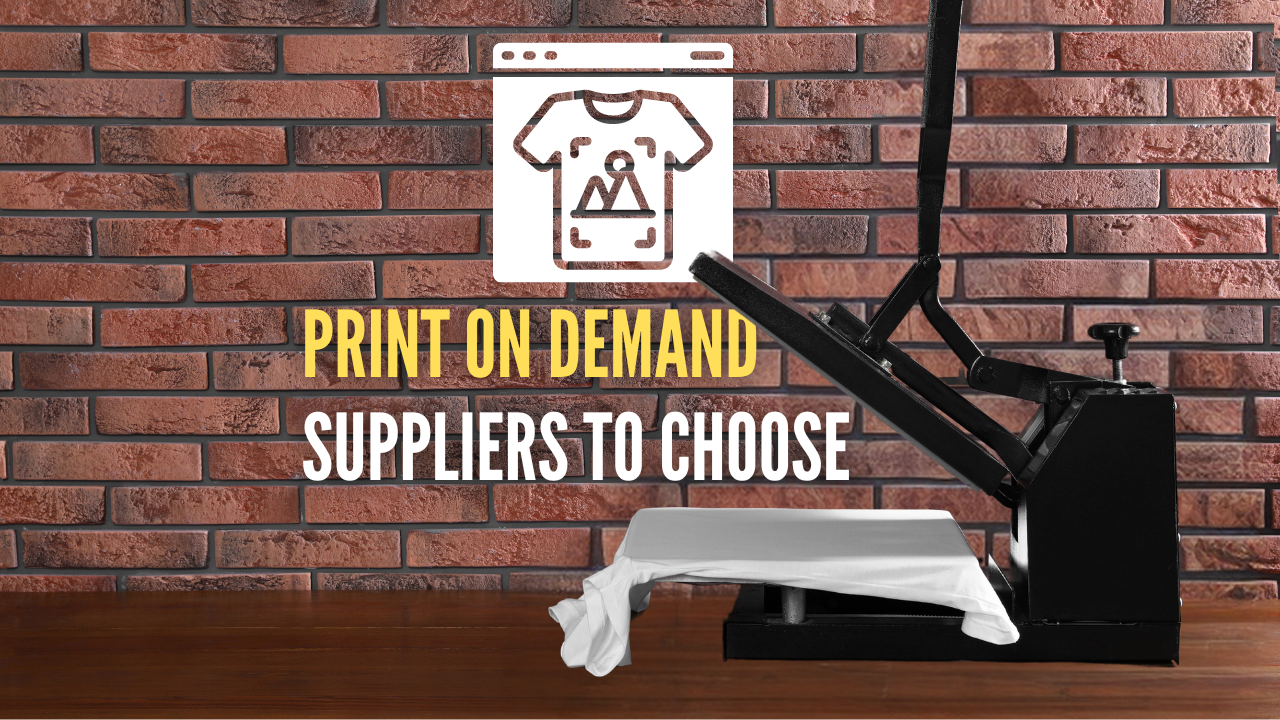 Print On Demand suppliers to choose
