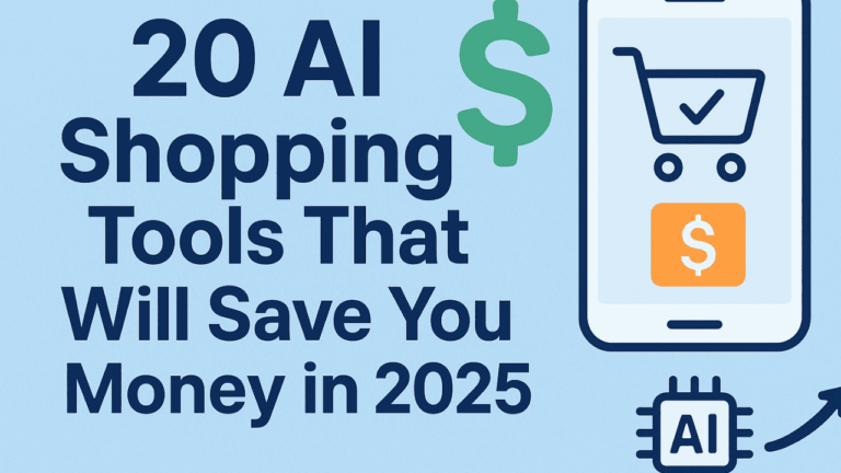 20 Best AI Shopping Tools to Save Money in 2026 (Full Guide)