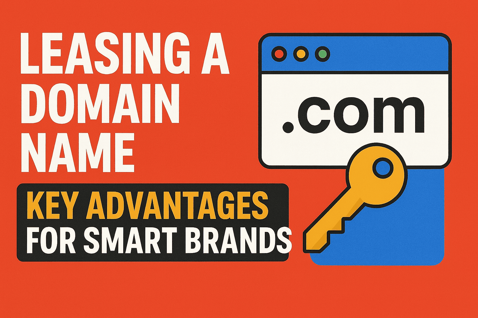 leasing a domain name