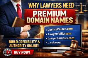Why Lawyers and Law Firms Must Choose the Right Domain Name: A Strategic Guide to Premium Legal Domains