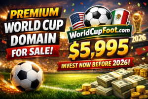 The Premium Domain Set to Explode in Value Ahead of the 2026 FIFA World Cup