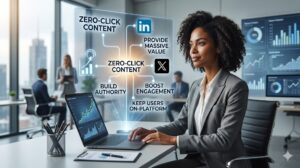 How to Provide Value on LinkedIn and X So People Don’t Have to Click (The Ultimate Zero-Click Content Strategy)
