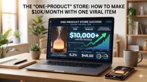 The One-Product Store Blueprint: Scaling a Viral Item to $10k/Month