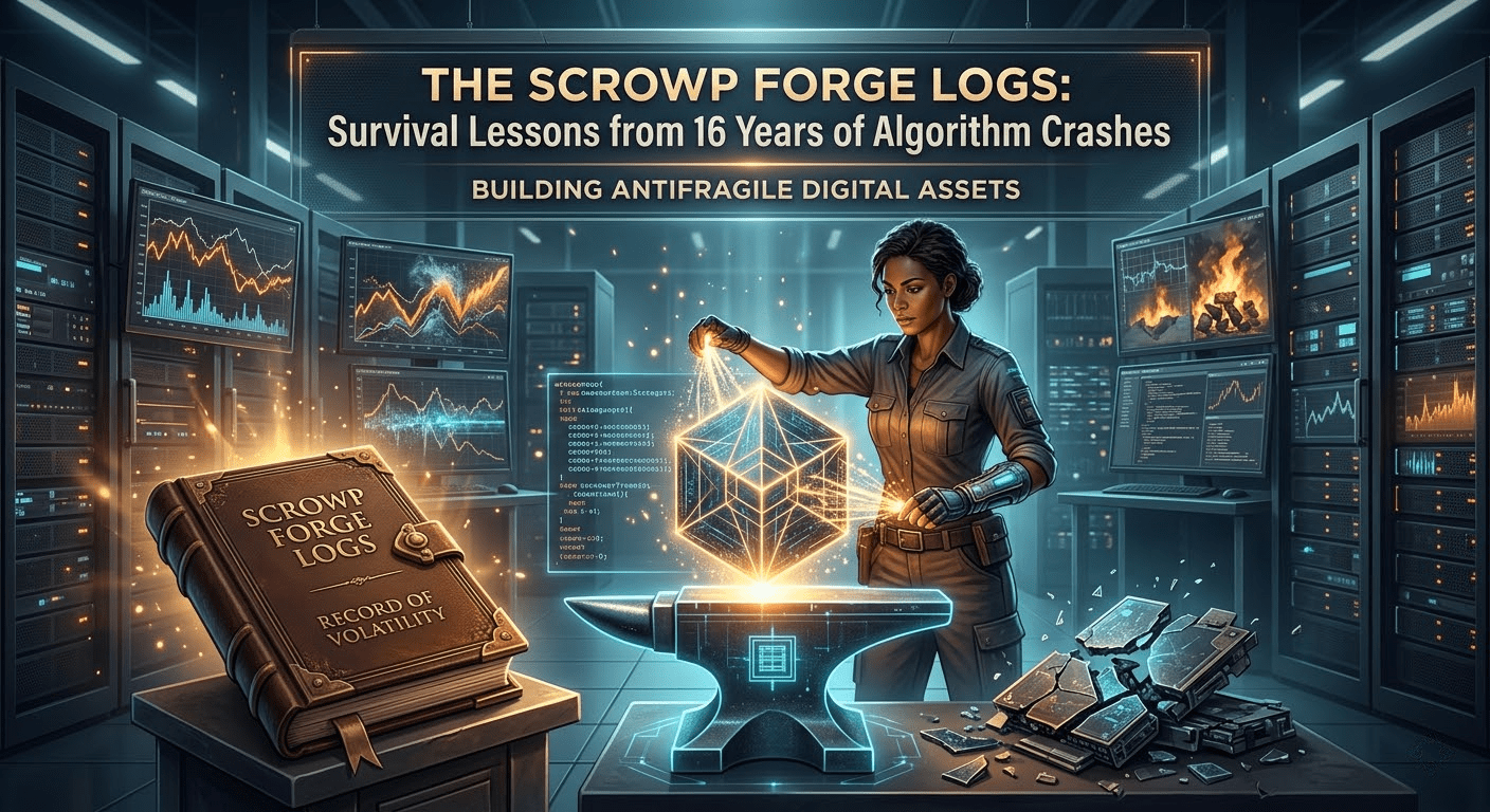 The Scrowp Forge Logs: Survival Lessons from 16 Years of Algorithm Crashes