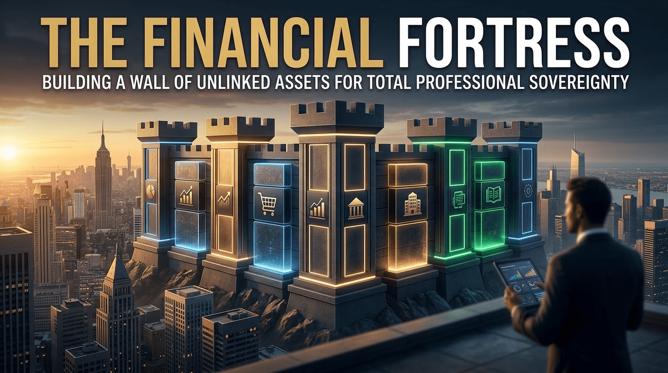 The Financial Fortress: Building a Wall of Unlinked Assets for Total Professional Sovereignty