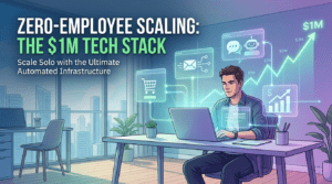 Zero-Employee Scaling: The Exact Tech Stack Needed to Cross $1M in Revenue Solo