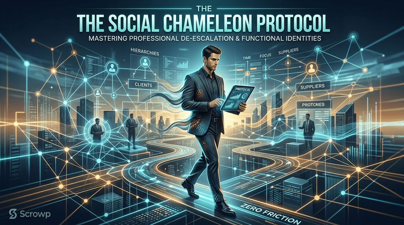 The Social Chameleon Protocol: Mastering Professional De-escalation and Functional Identities