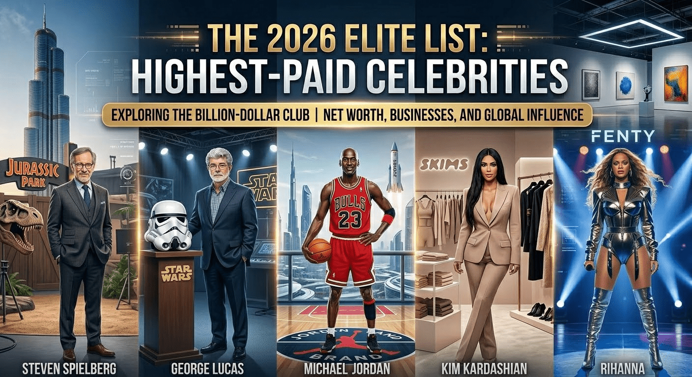 Highest-Paid Celebrities in 2026: The Ultimate List of Top Earners