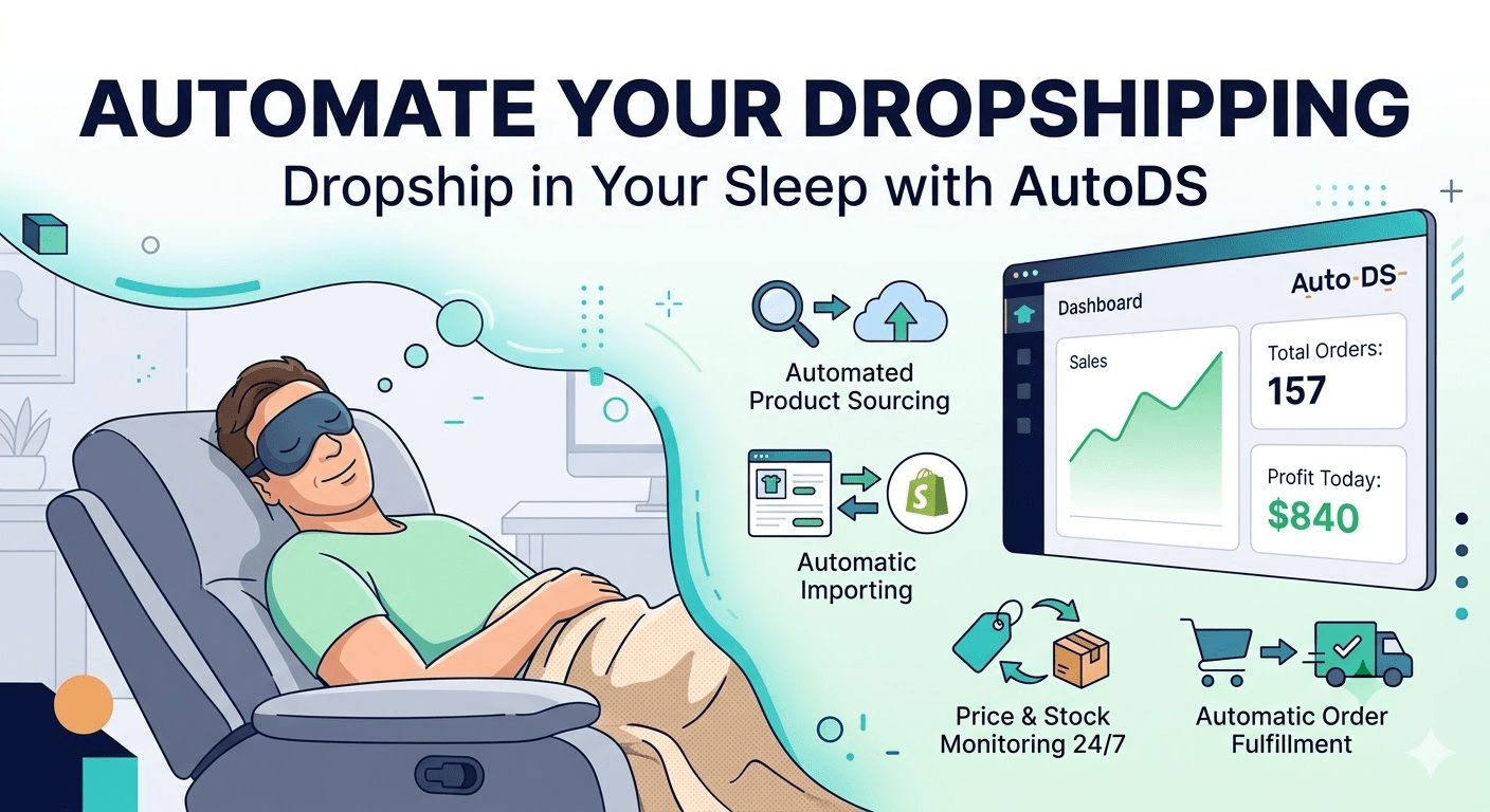 Dropshipping, Automated — Dropship in your Sleep with AutoDS