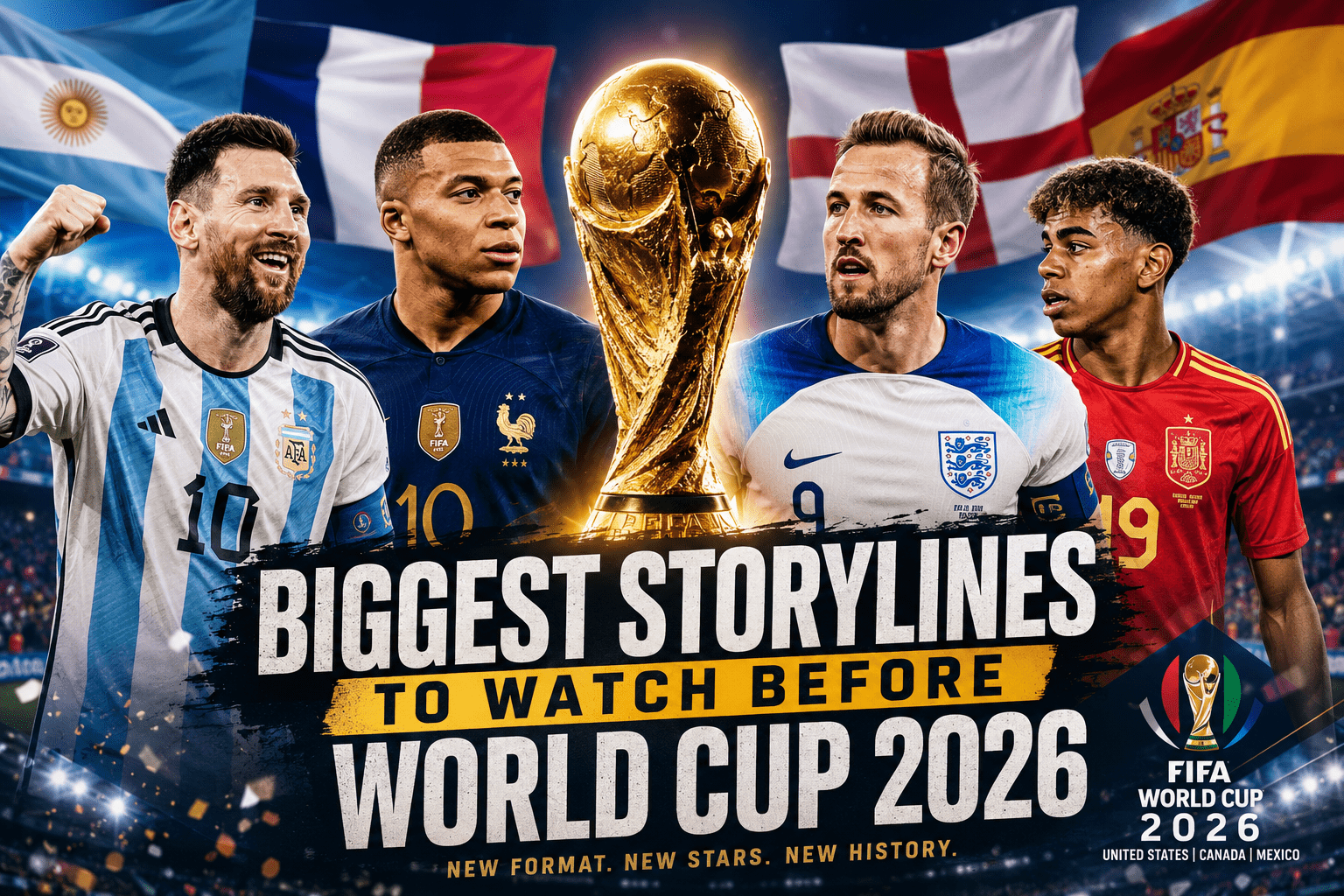 The Biggest Storylines to Watch Before World Cup 2026