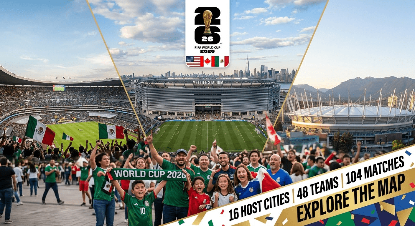 Complete Guide to the FIFA World Cup 2026 Host Cities: Stadiums, Travel & Tips