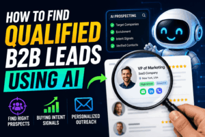 How to Find Qualified B2B Leads Using AI